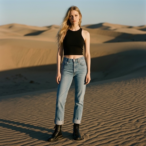 Levi's Denim - Levi’s 501 Original Fit High Rise Straight Leg Jeans 26 Shout Out Stone